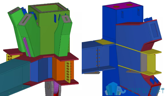 应用BIM,BIM软件,Tekla 腿腿教学网-干货!如何应用BIM软件Tekla开展钢结构装配一体化?