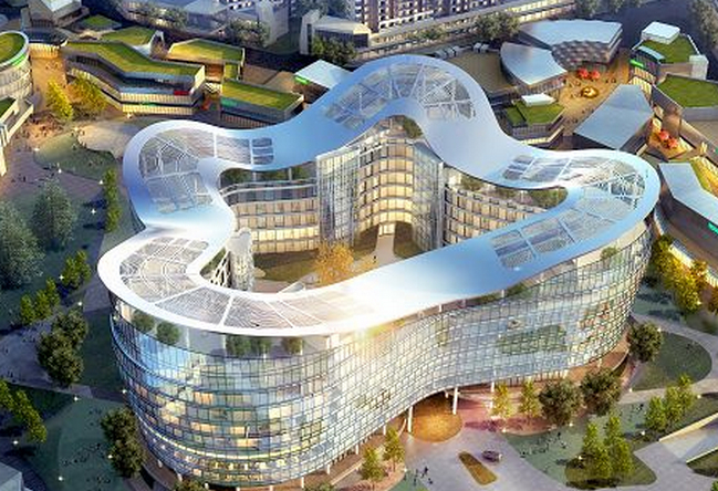 Tekla应用,Tekla 腿腿教学网-Tekla是如何应用于大型钢结构曲面建筑的?Tekla应用案例分析