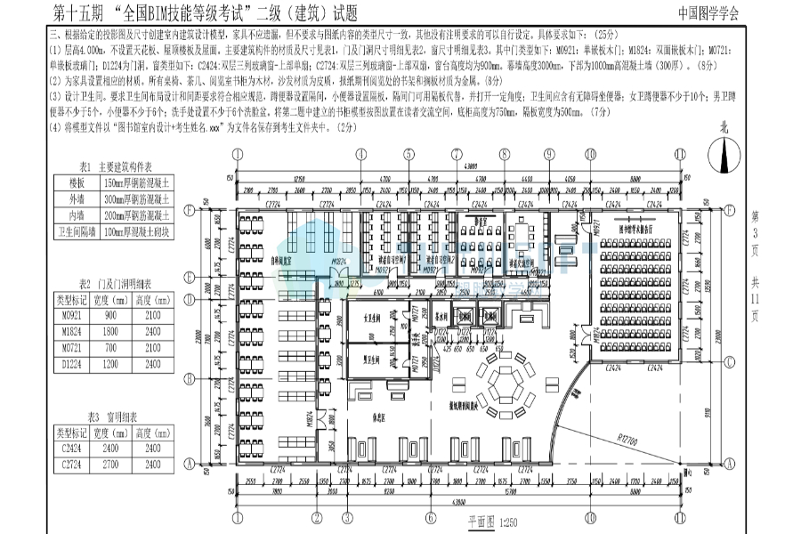 BIM二级建筑,BIM二级,BIM 腿腿教学网-十五期BIM二级建筑考试的经验与总结,你都掌握了吗?