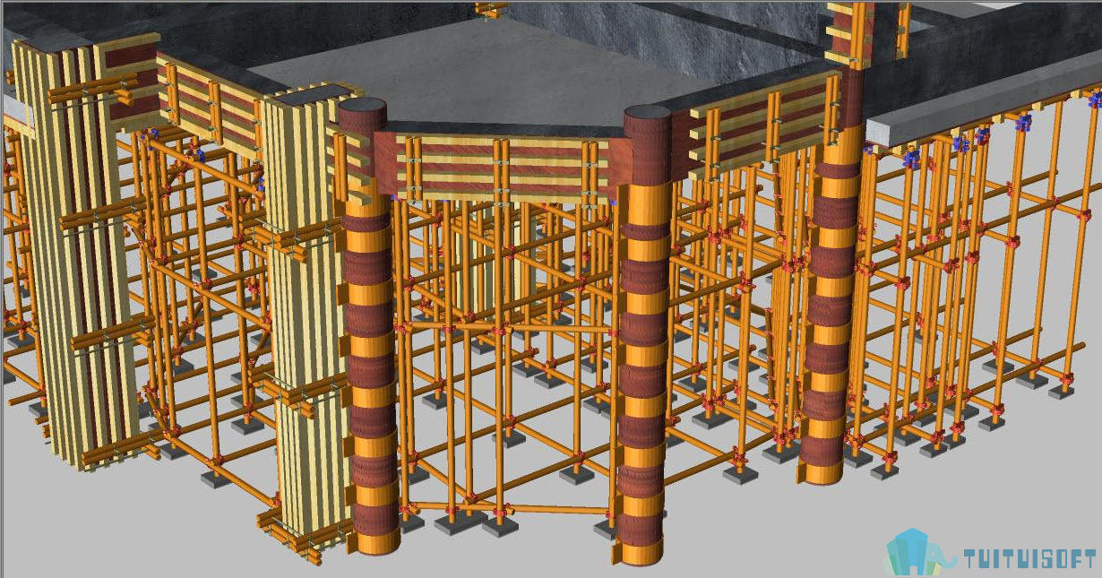 BIM管综,BIM模型,BIM 腿腿教学网-BIM管综排布应遵循哪几点原则?从整到零的BIM模型排布指引