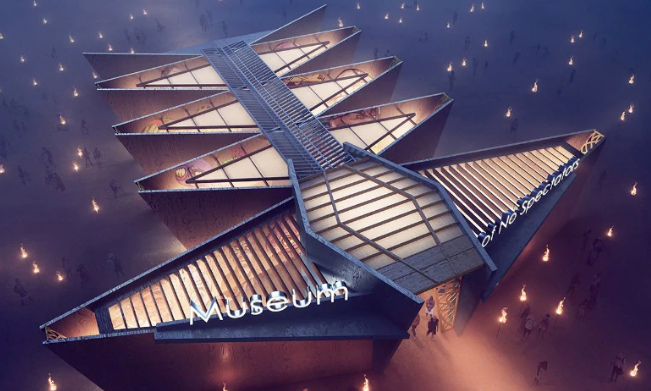 BIM软件,BIM建筑,BIM 腿腿教学网-BIM软件打造的“沙漠之舟”建筑!看过的都说神奇
