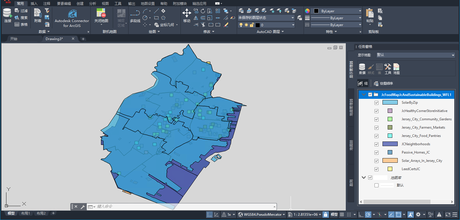 AutoCAD Map 3D 2021,AutoCAD2021 腿腿教学网-AutoCAD Map 3D 2021有什么新特性? 哪些功能值得期待?