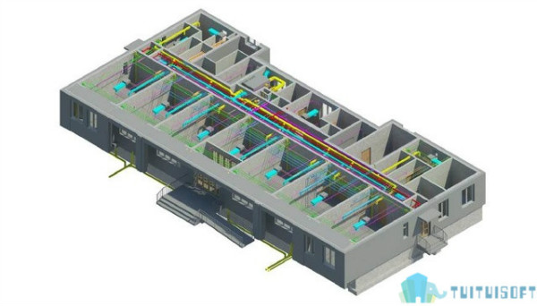 Revit模型,Revit建模,revit 腿腿教学网-Revit模型不够细致?Revit建模的“天花板”了解一下!