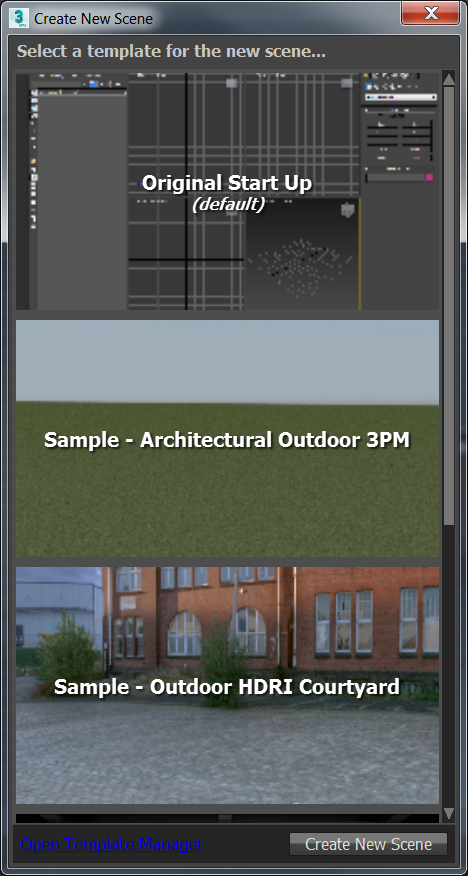 腿腿教学网-AUTODESK 3DS MAX 2021入门：启动模板