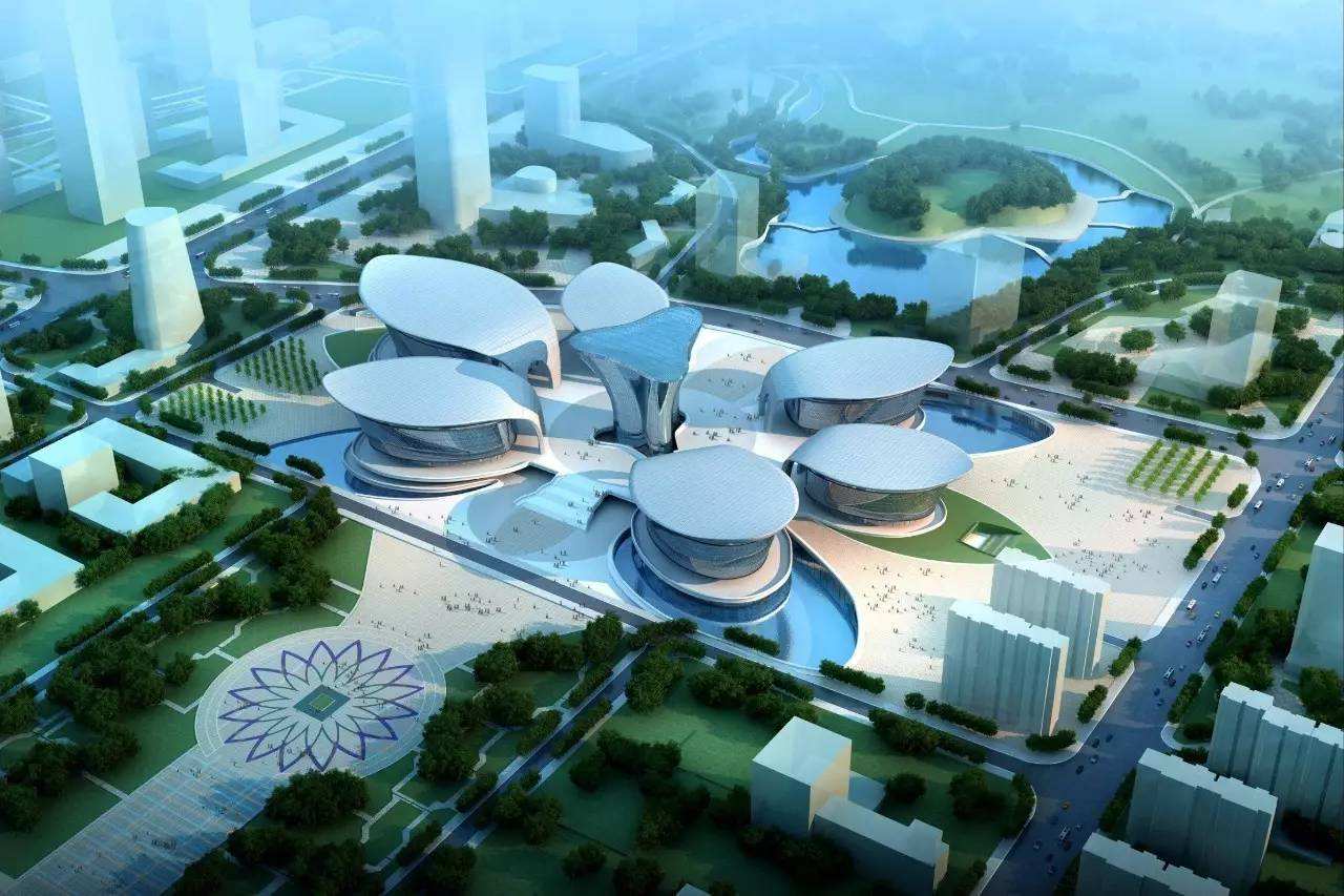 BIM技术,BIM建造,BIM 腿腿教学网-BIM技术如何打造绝美“雪莲”建筑?让BIM建筑之花于大地盛放!