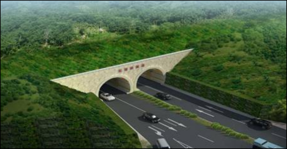 BIM软件,隧道BIM,BIM 腿腿教学网-BIM软件Bentley如何创建隧道?香雪路隧道BIM项目值得一看!