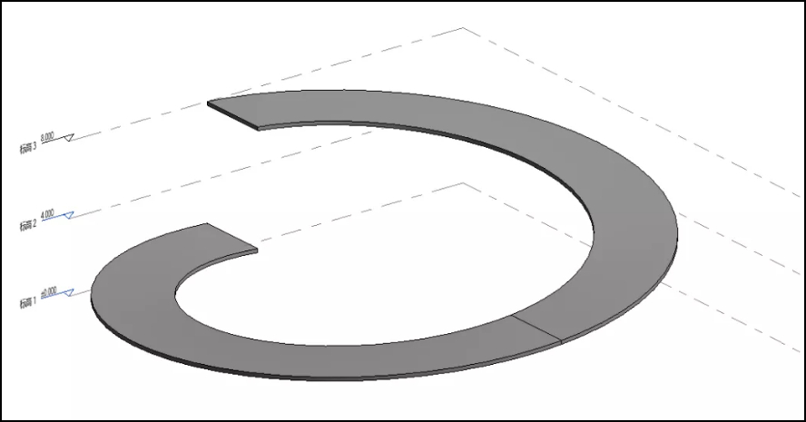revit坡道,revit 腿腿教学网-想知道Revit坡道怎么画?revit旋转坡道创建必学绝招!