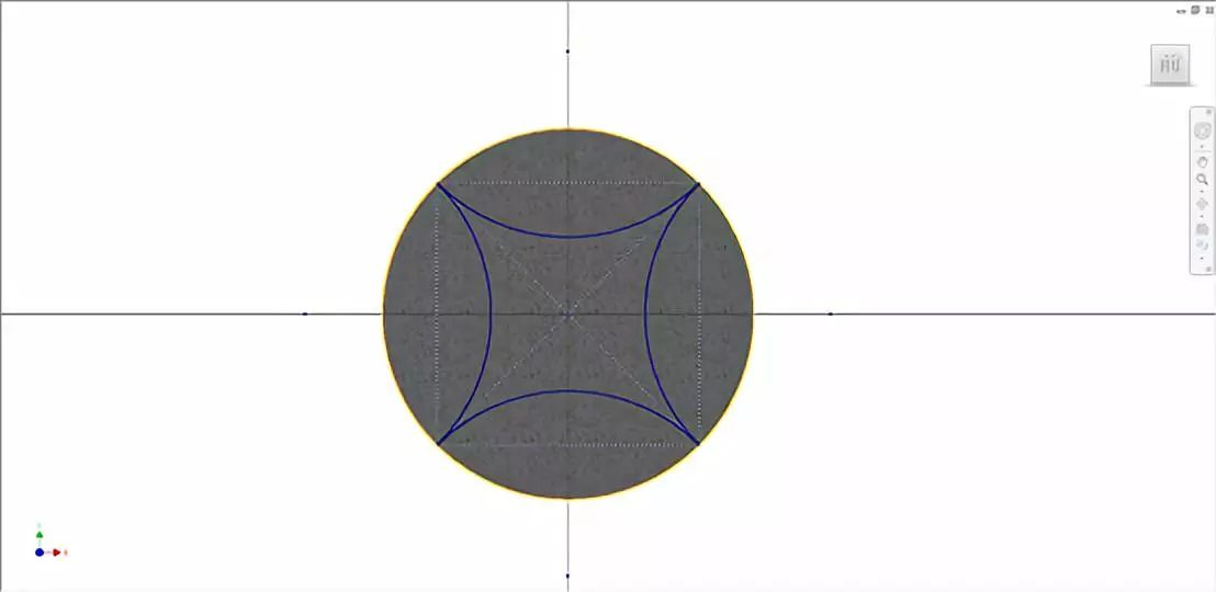 Inventor技巧,Inventor教学 腿腿教学网-Inventor技巧 | 利用相交曲线制作网球模型