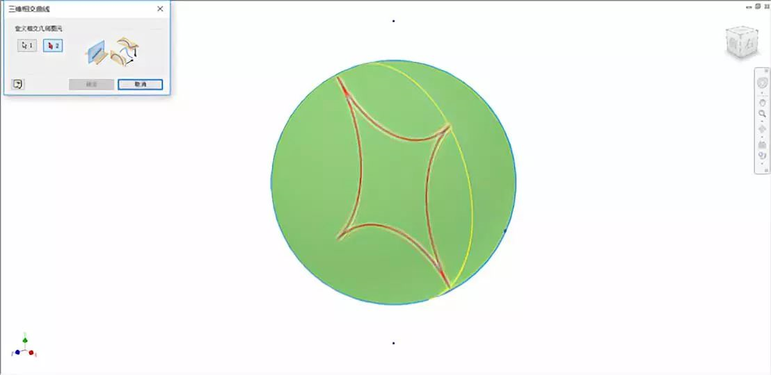 Inventor技巧,Inventor教学 腿腿教学网-Inventor技巧 | 利用相交曲线制作网球模型