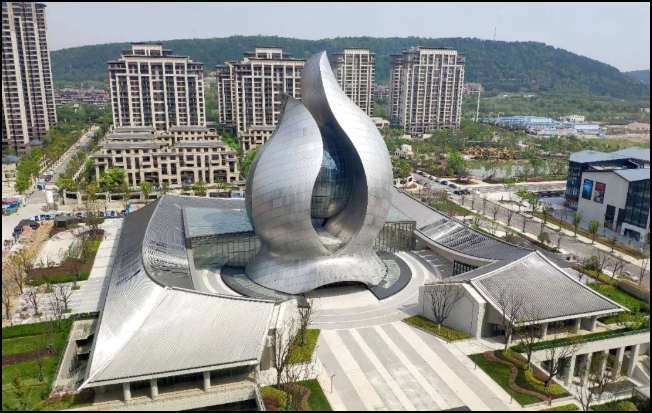 BIM幕墙,幕墙设计,BIM 腿腿教学网-BIM幕墙设计项目赏析:种子造型的幕墙设计见过吗?