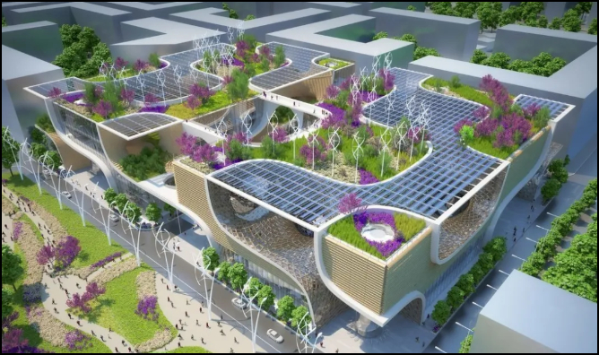 BIM建筑,BIM案例,BIM 腿腿教学网-曲面BIM建筑案例——如何利用Rhino实现极小曲面应用?