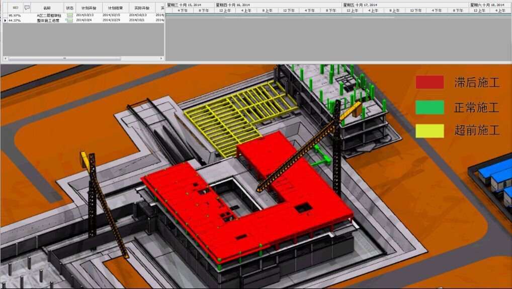 腿腿教学网-BIM4D如何对实际施工进度与计划进度进行模拟？这案例值得参考