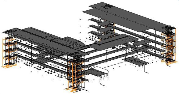 腿腿教学网-BIM案例：BIM虚拟施工怎么开展？以某大学教学楼项目为例