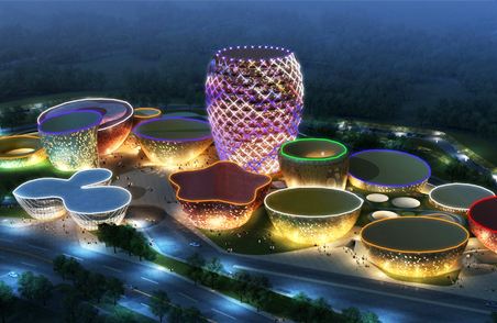 BIM案例,BIM建筑,BIM 腿腿教学网-BIM实战案例:BIM建筑也能做出“瓷器花瓶”感?