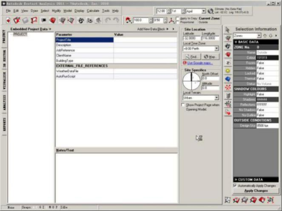 腿腿教学网-BIM热环境模拟软件有哪些？Ecotect Analysis介绍