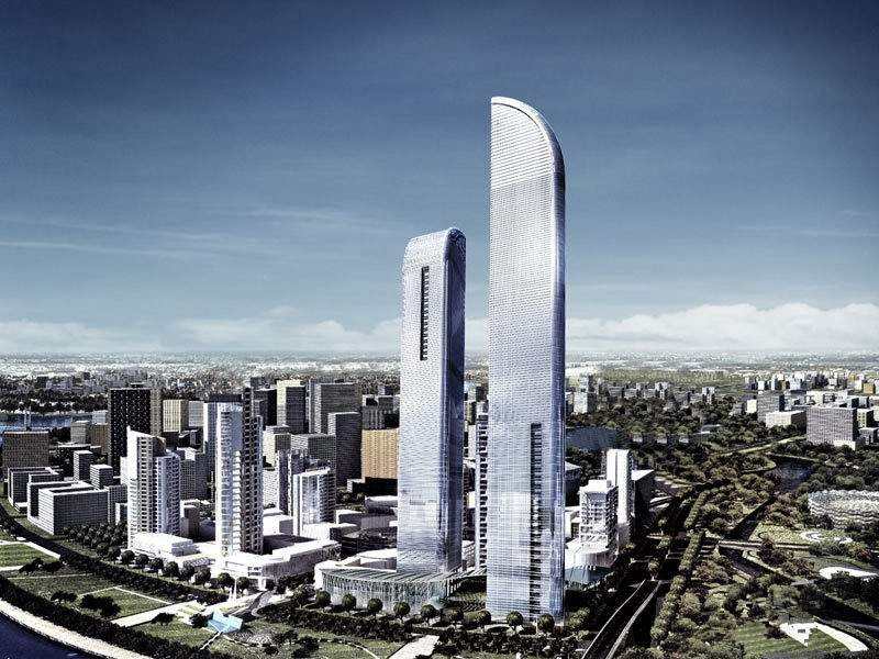 腿腿教学网-宁夏BIM案例：BIM技术如何让“西北第一高楼”落地？