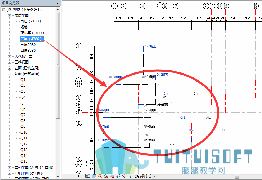 02剖面符号在二层正常显示.png 02剖面符号在二层正常显示.png