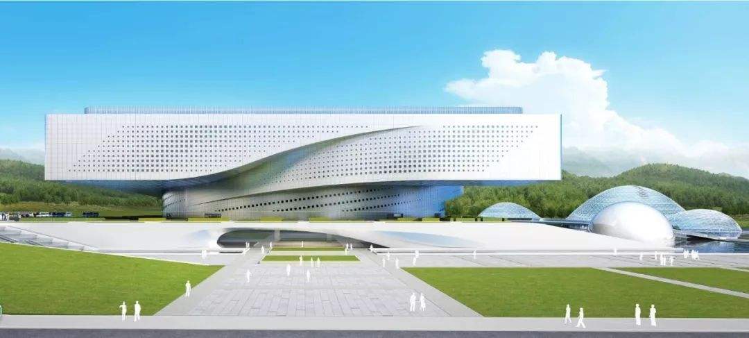 腿腿教学网-湖北BIM案例：BIM技术让全球最大浮空影院绽放！