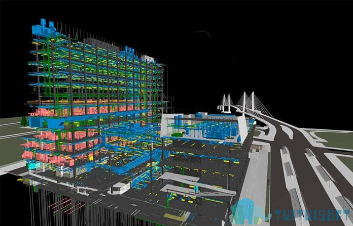 BIM建筑,BIM可视化,BIM 腿腿教学网-BIM建筑可视化要用到哪些平台?BIM可视化经验之谈