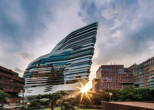 BIM帮助,BIM建筑,BIM 腿腿教学网-异形建筑想要大放异彩?那怎么能少了BIM帮助!