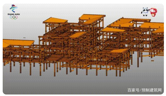 腿腿教学网-冬奥村项目：看中建一局如何落地BIM?