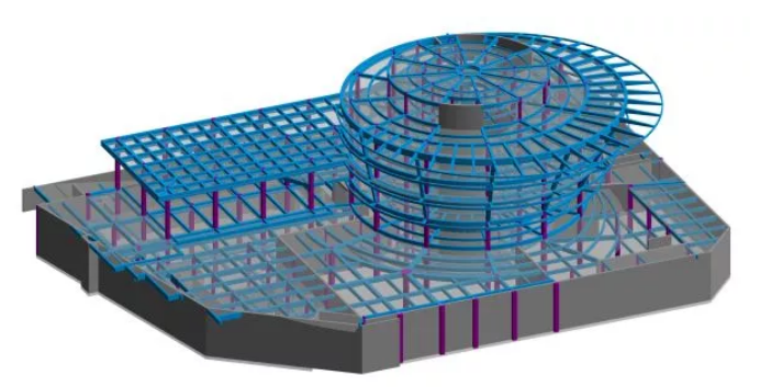 image.png 腿腿教学网-BIM市政项目应用成果:文化场馆建筑中的BIM设计研究