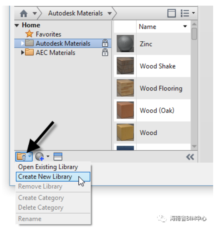 image.png 腿腿教学网-Revit材料库怎么安装?如何使用并管理Autodesk专用材料库ADSKLIB?
