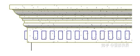image.png 腿腿教学网-revit欧式装饰窗怎么做?如何用扶手命令创建复杂的墙饰条