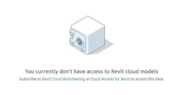 腿腿教学网-revit权限设置怎么做？在Revit中通过BIM 360打开模型时，“您当前没有访问Revit云模型的权限”