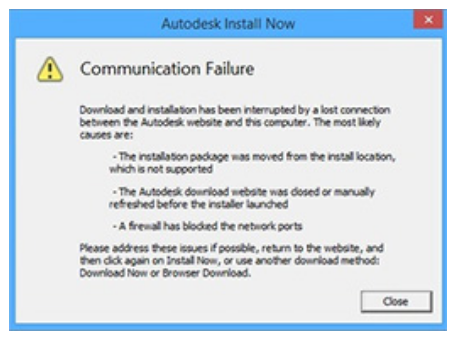 image.png 腿腿教学网-Autodesk通信失败是为什么?安装 Autodesk 软件时出现“通信失败”