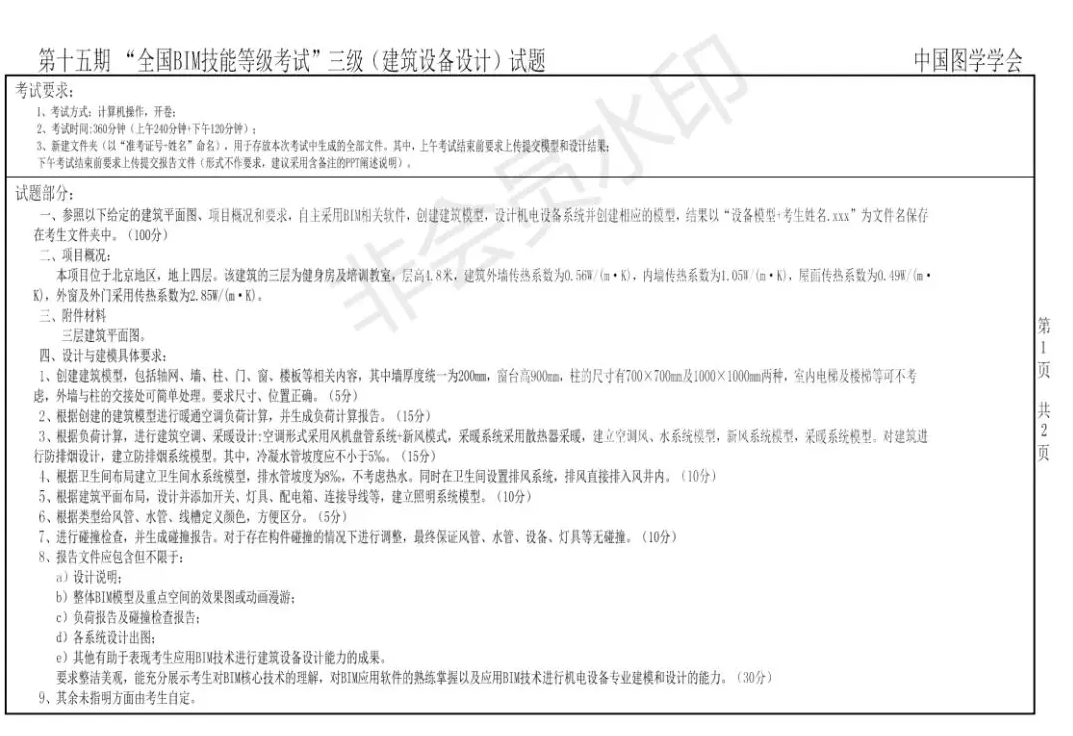 image.png 腿腿教学网-BIM能直接考三级证书吗?BIM三级考试报考条件是什么?