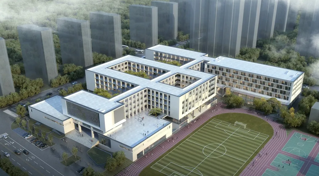 腿腿教学网-江苏省首个！ JSAD铁北高中新建项目施工图BIM图审顺利通过！