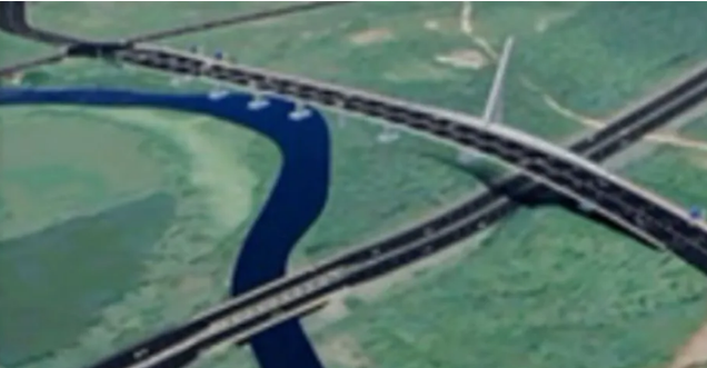 image.png 腿腿教学网-BIM三级工程师培训案例:武汉市光谷八路跨外环线桥BIM应用汇报