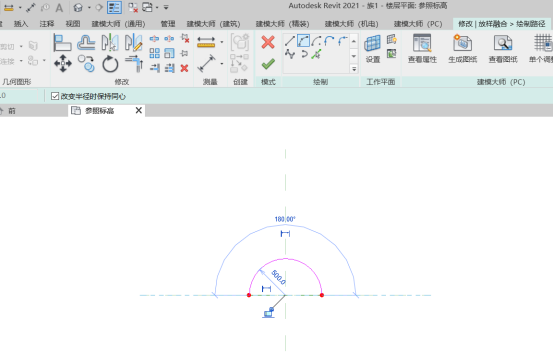 腿腿教学网-Revit小技巧：Revit中如何绘制弹簧？