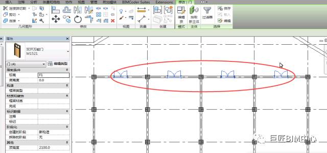 Revit,Revit技巧 腿腿教学网-Revit小技巧:墙轮廓与门窗放置