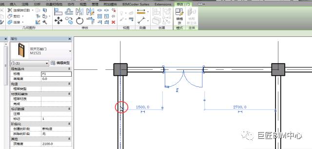 Revit,Revit技巧 腿腿教学网-Revit小技巧:墙轮廓与门窗放置