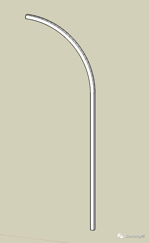 SketchUp,SketchUp技巧 腿腿教学网-如何用SketchUp做廊架建模?小白都能学会!