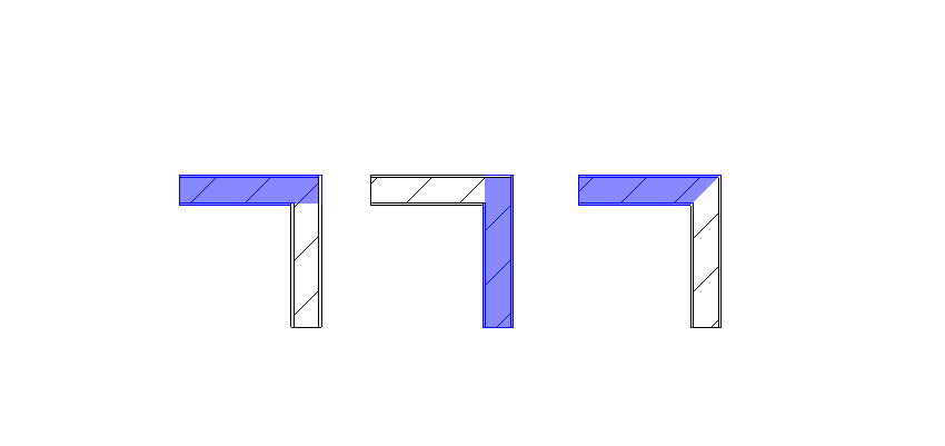 0037ed1b51Revit,Revit技巧 腿腿教学网-Revit画墙如何连接?Revit墙连接问题