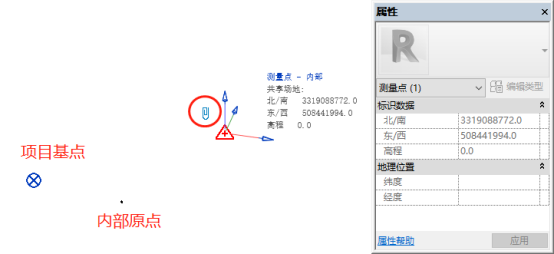 腿腿教学网-Revit技巧：在Revit中表达项目点位坐标（一）
