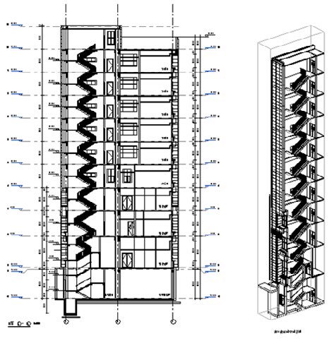 腿腿教学网-BIM案例：BIM在天津建院新建办公楼项目全生命周期中的应用（下）