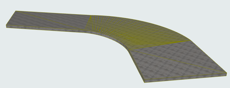 1c4a100721e1dfdcb5b9ce8c89631224.png 腿腿教学网-ArchiCAD如何画坡道?借助ArchiCAD中的网面工具画转弯坡道