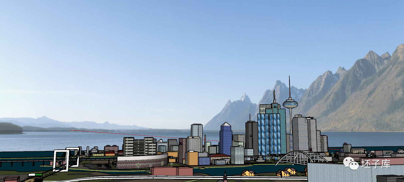 0b851a43c49de6ce1f4f2b05508474aa.jpg 腿腿教学网-Sketchup怎么给模型加背景?Sketchup给模型加背景的方法