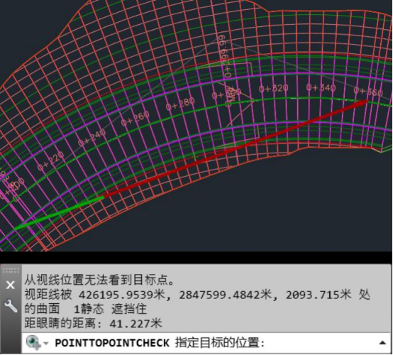 腿腿教学网-Civil 3D视线分析怎么做？Civil 3D中怎么进行视线分析？