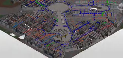 腿腿教学网-BIM案例：中国东部地区某大型购物中心项目BIM技术应用