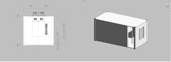 image.png 腿腿教学网-BIM怎么建模型?集装箱式活动房BIM建模(1)
