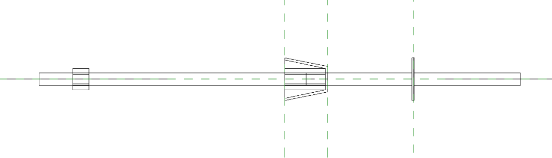 4db80570e2ed387e56ff0a342b7cceaf.png 腿腿教学网-Revit怎么制作构件?教你用Revit制作三段式止水螺栓!