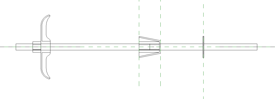 efa848314e7f6a197b3d6b160bb6cb74.png 腿腿教学网-Revit怎么制作构件?教你用Revit制作三段式止水螺栓!