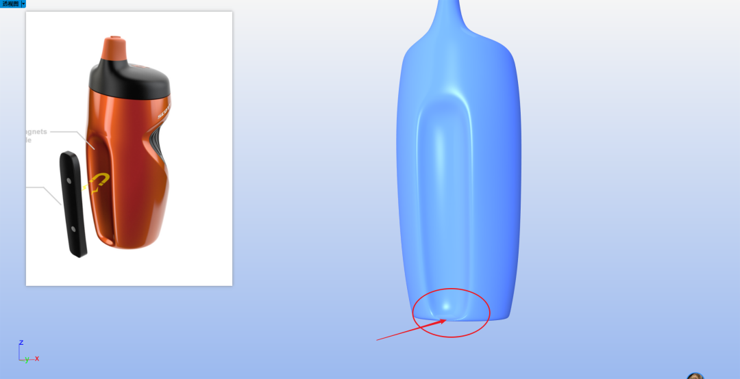 e911b7c99ee54a83dfd7001e952548d4.png 腿腿教学网-犀牛水壶怎么建模?Rhino8运动水壶超细节建模教学
