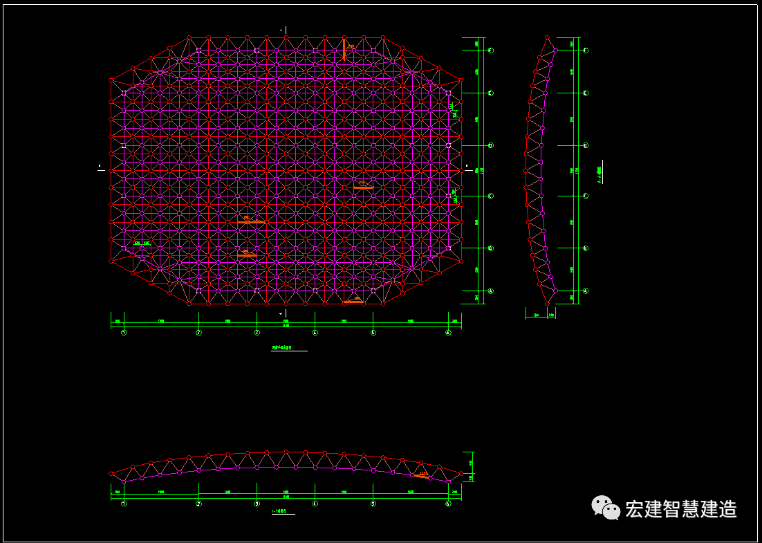 5748a4a988e7de2c9a31286994e3804a.png 腿腿教学网-Revit网架结构建模教程:Revit使用Dynamo对网架结构进行快速建模