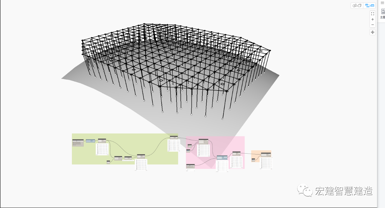 1c684bde4b30647f0ec6241d5e85f235.png 腿腿教学网-Revit网架结构建模教程:Revit使用Dynamo对网架结构进行快速建模
